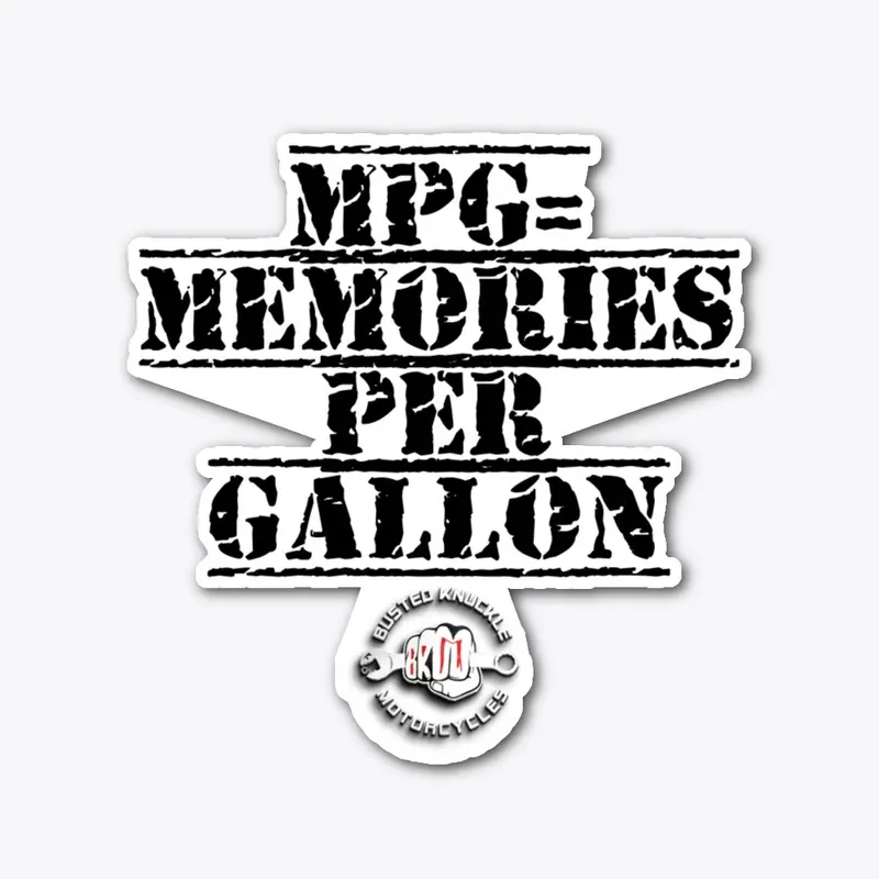 MPG Sticker